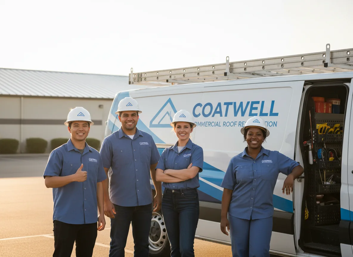 Commercial roof coating company in Manquin, VA